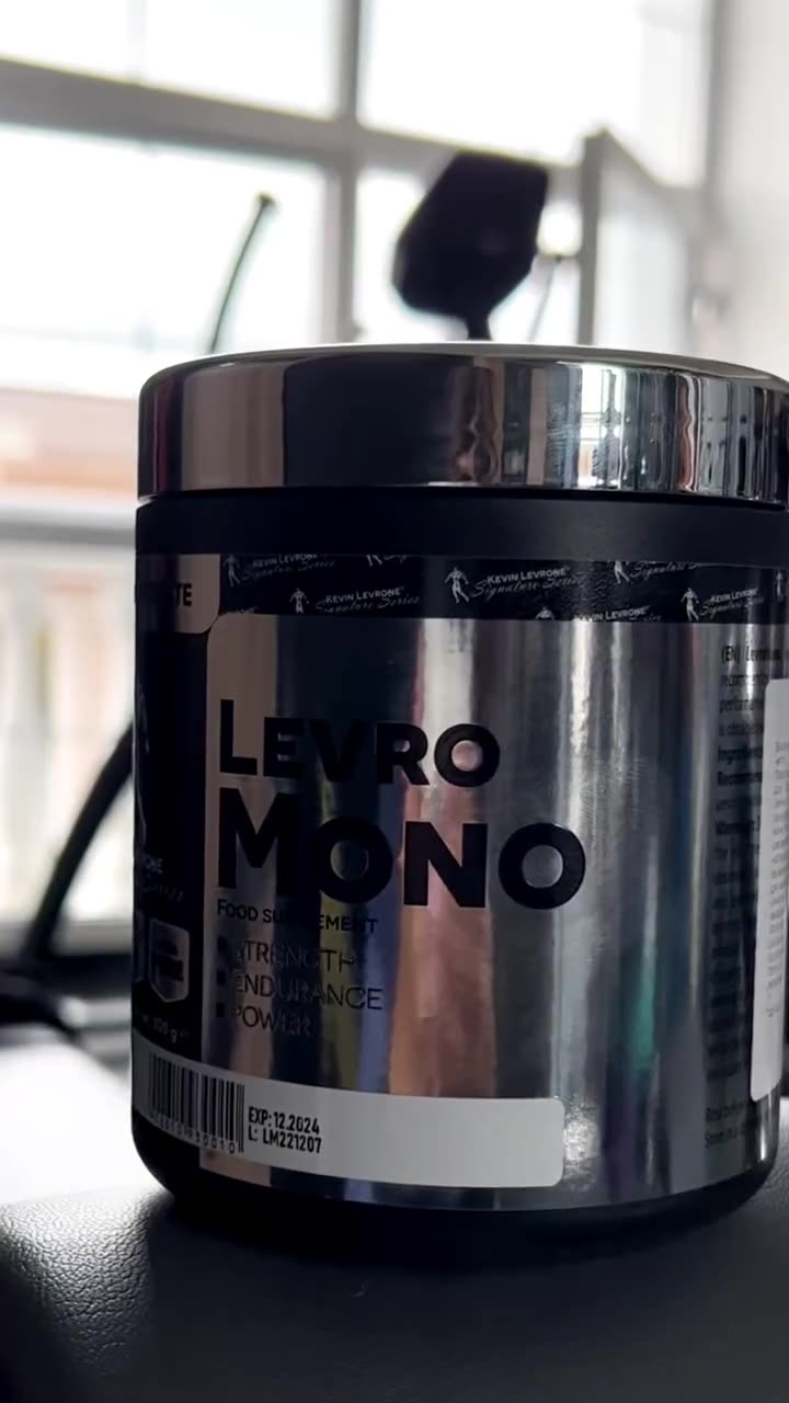 Креатин моногидрат Kevin Levrone Levro Mono Premium, без вкуса, 300г, 60 порций — фото 1