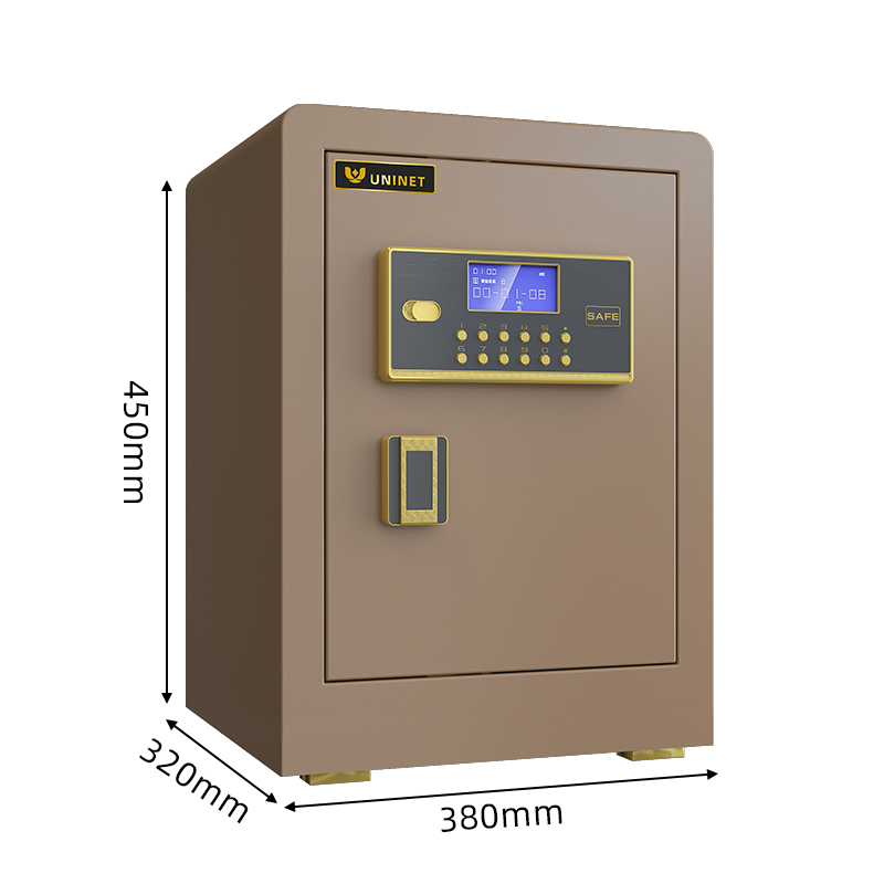 Умный сейф с биометрией, паролем и тревогой