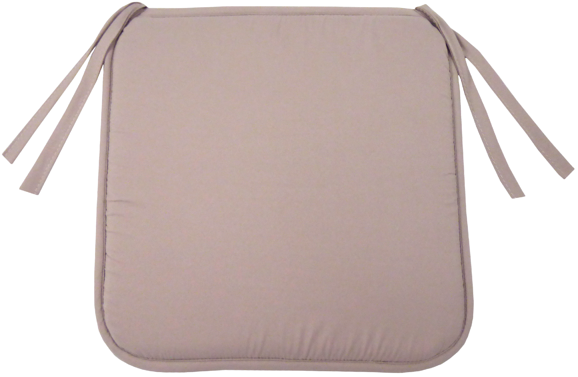 Галета с завязками 38x38 см цвет лиловый