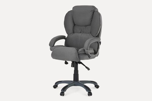 Изображение товара Кресло Baron, 65х121,5х76, цвет тёмно-серый, чёрный