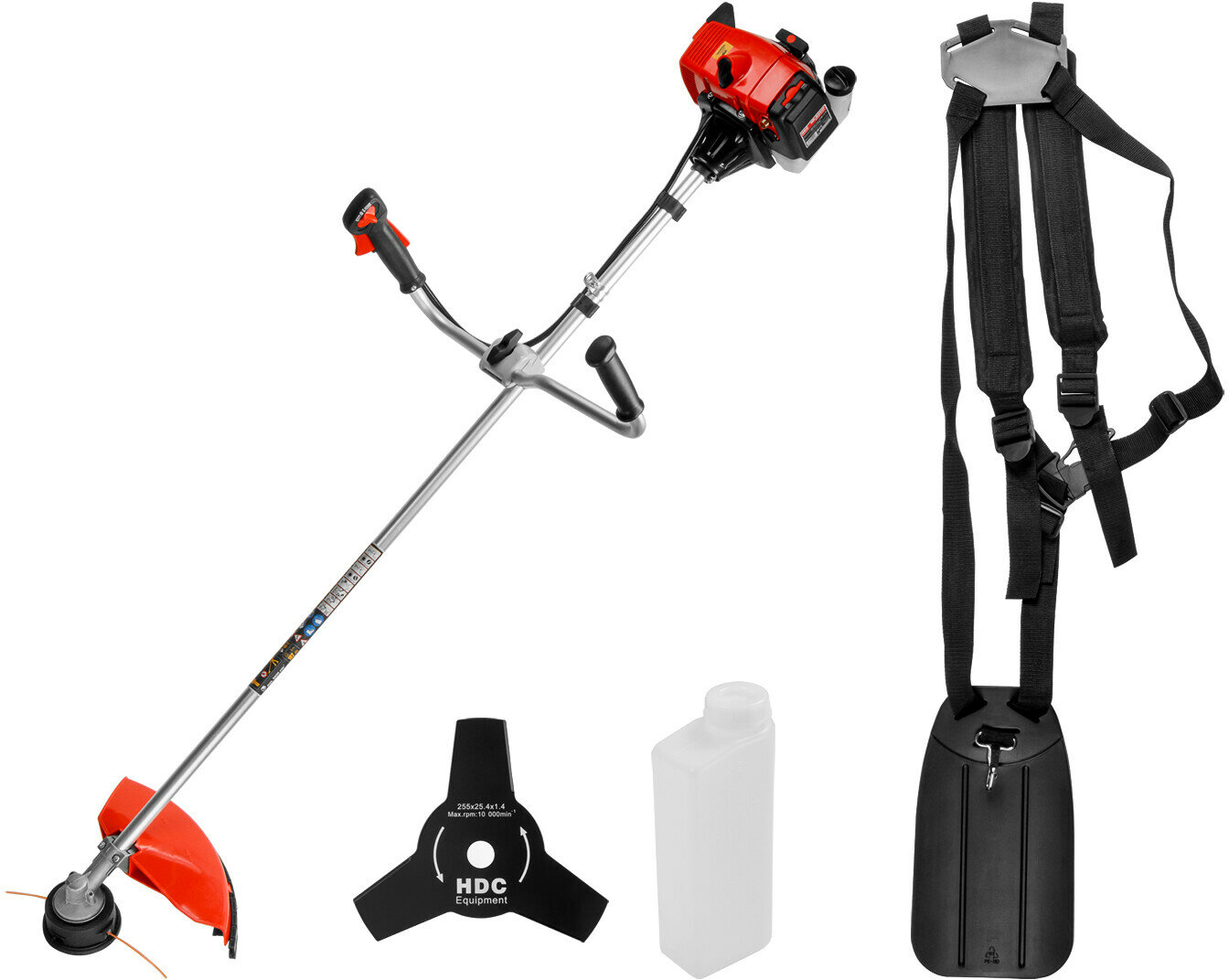 Мотокоса HDC Equipment HD-B250F бензиновый двигатель переносная