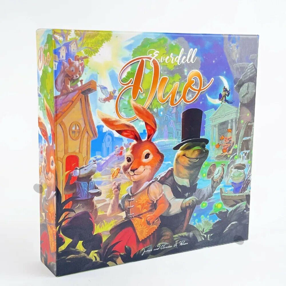 Стратегическая игра Everdell Duo, строительство лесного города, для пар игроков