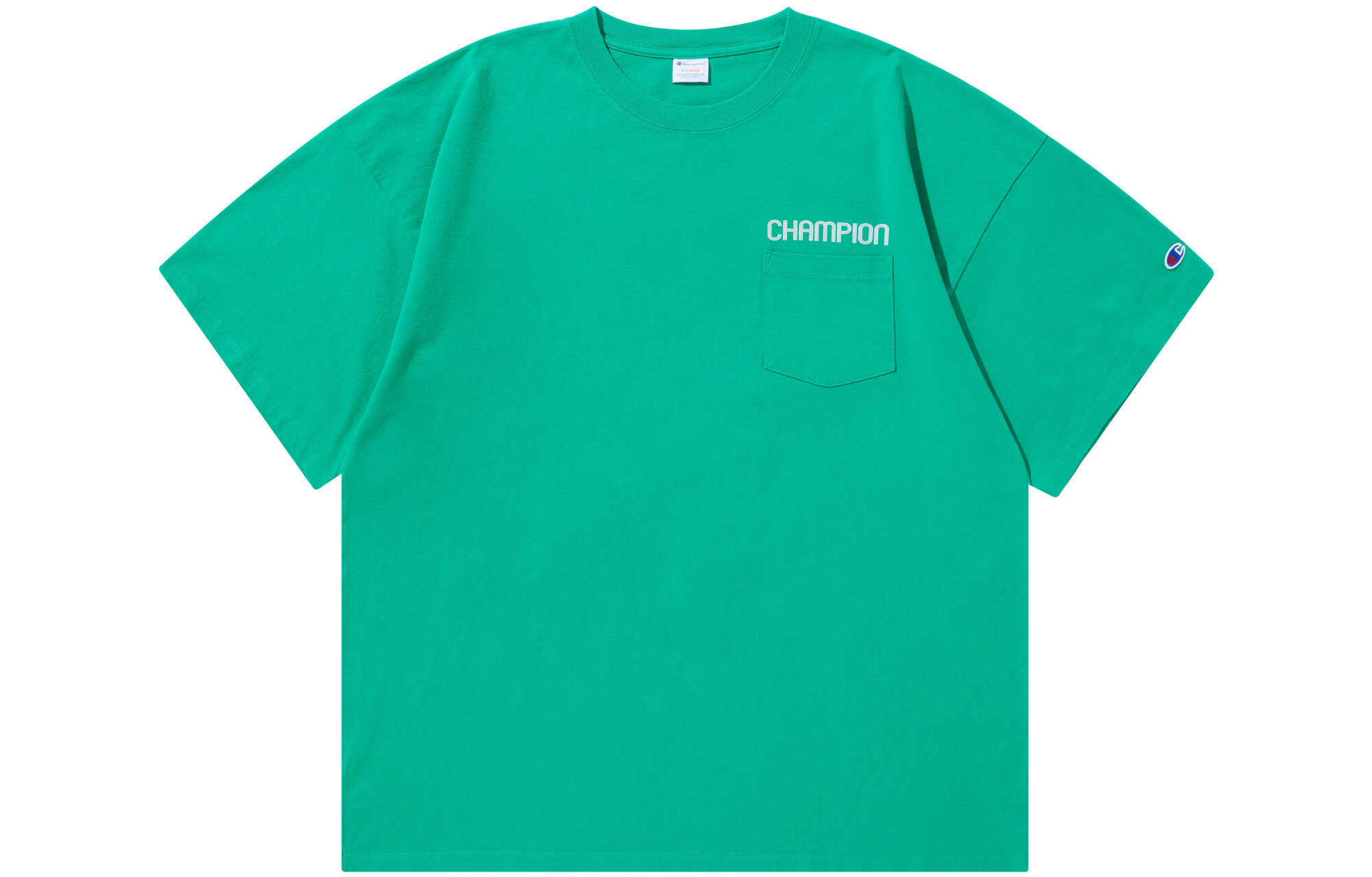 Футболка мужская champion reverse weave 215994-ms549 хаки xl