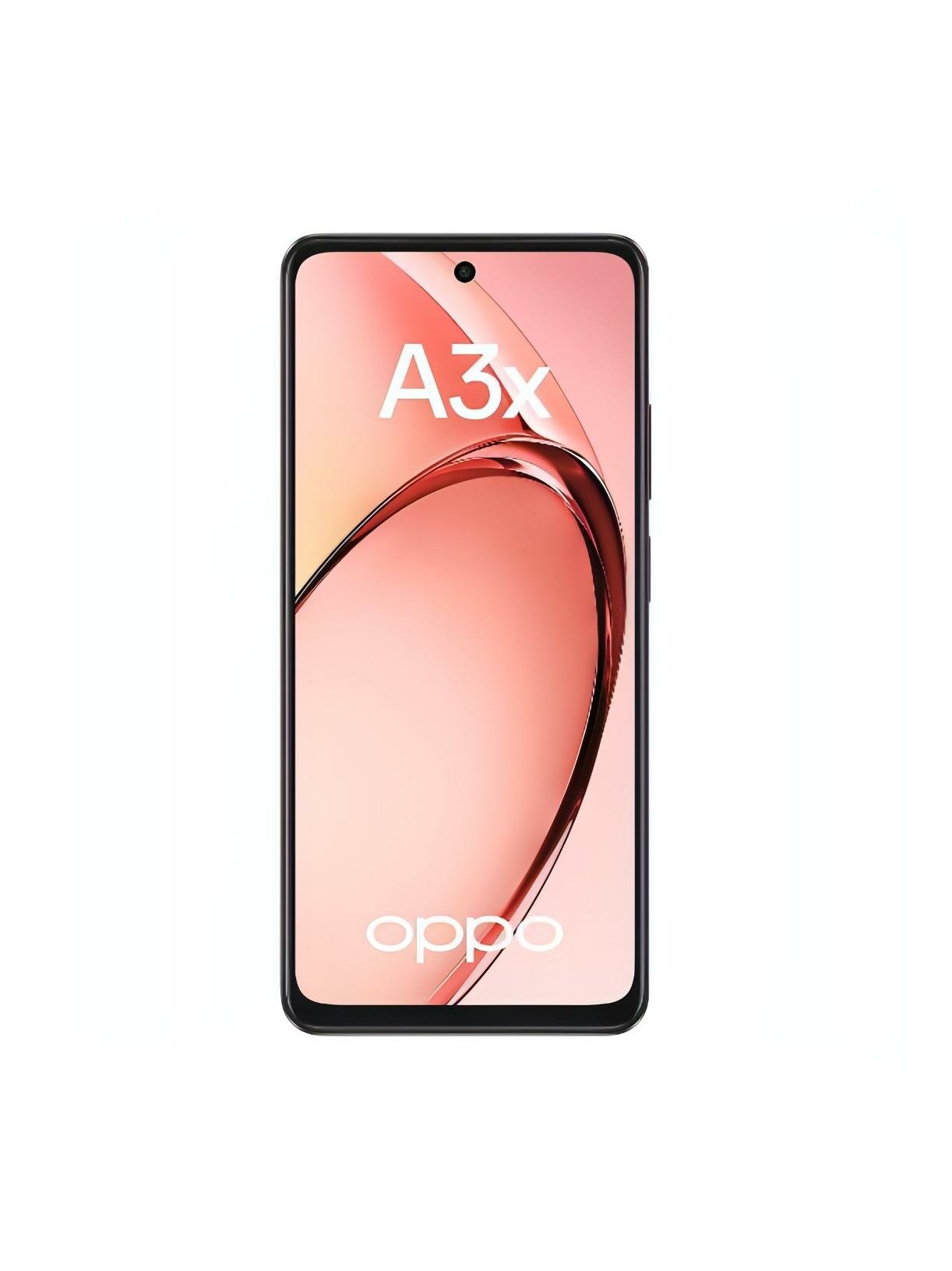 Смартфон OPPO A3x 4/128GB Бургунди — фото 1