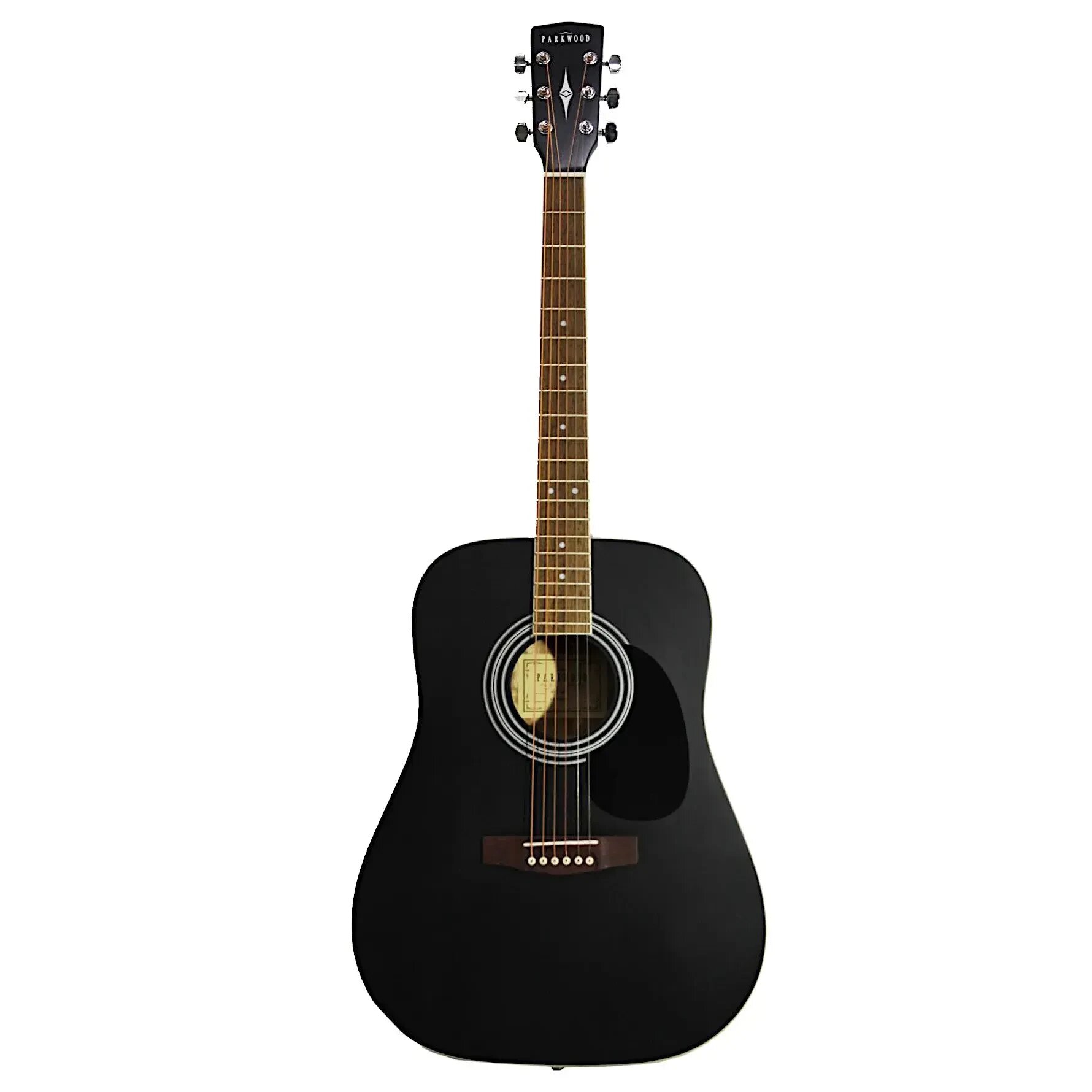 Акустическая гитара Parkwood W81 BKS с чехлом — фото 1