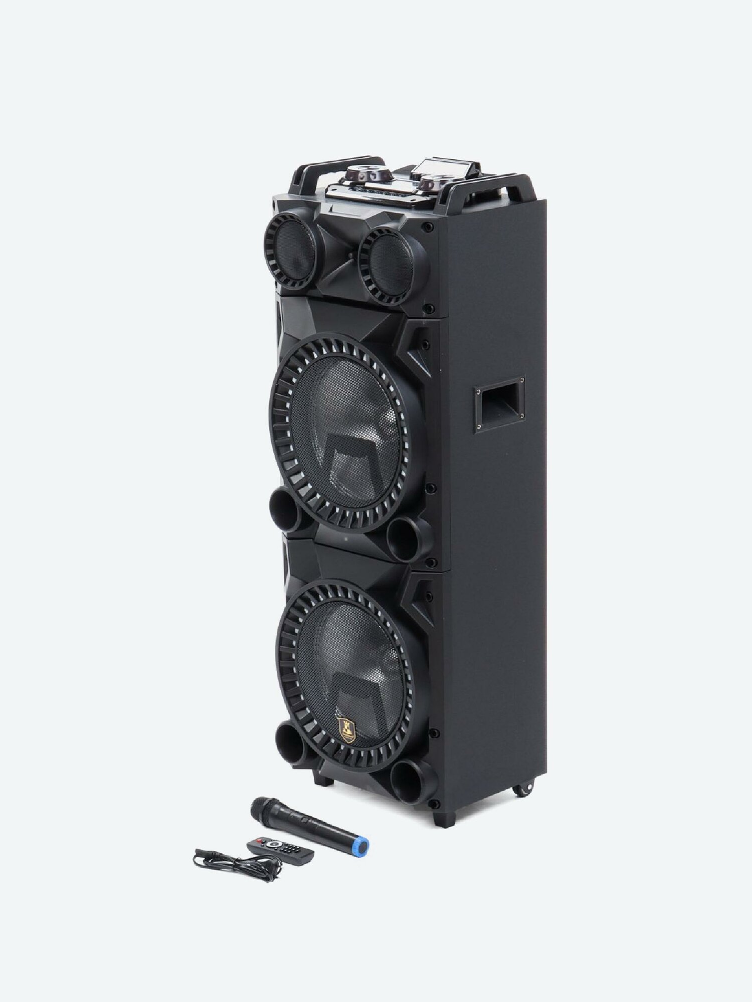 Колонка для караоке CH-8212 с беспроводным микрофоном Bluetooth