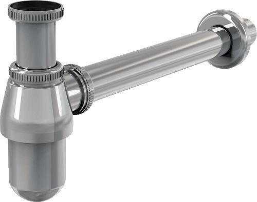 Сифон латунь 1 1/4 32 хром A431 Alcadrain