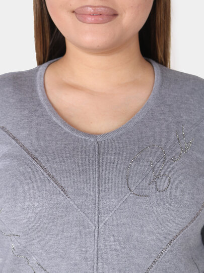 Свитер , размер OneSize, серый — фото 1