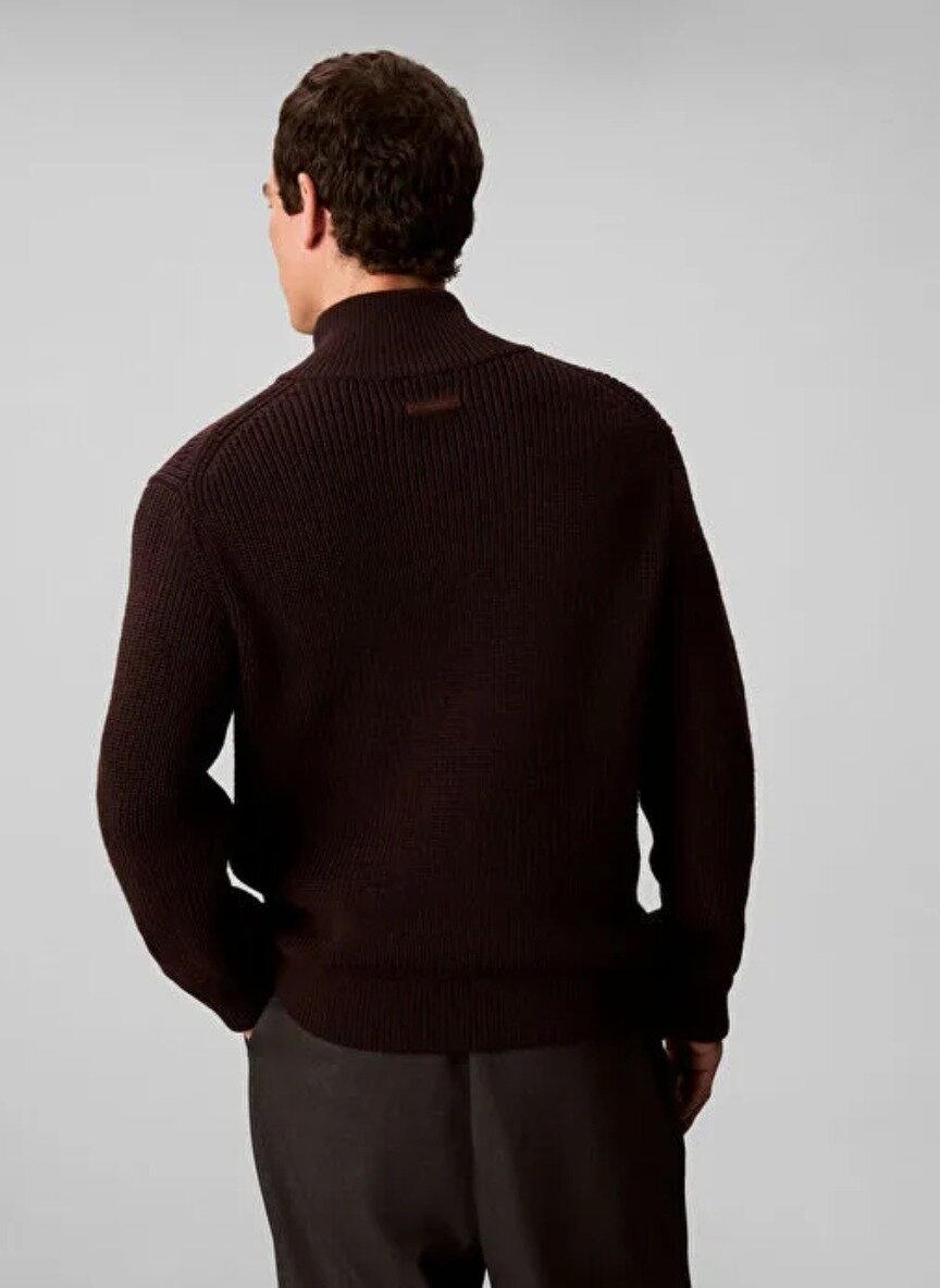 Свитер CALVIN KLEIN, размер  L, , коричневый — фото 1