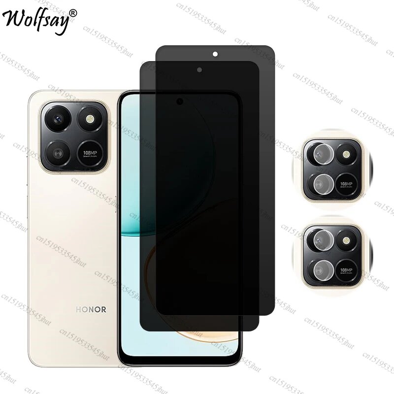 Защитное стекло для Honor X7d, 6.77", 2 Glass, 2 Lens