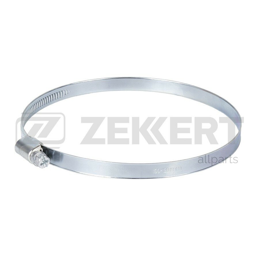 ZEKKERT BE-5040 Хомут зажимной 100-120 мм (оцинк. сталь)