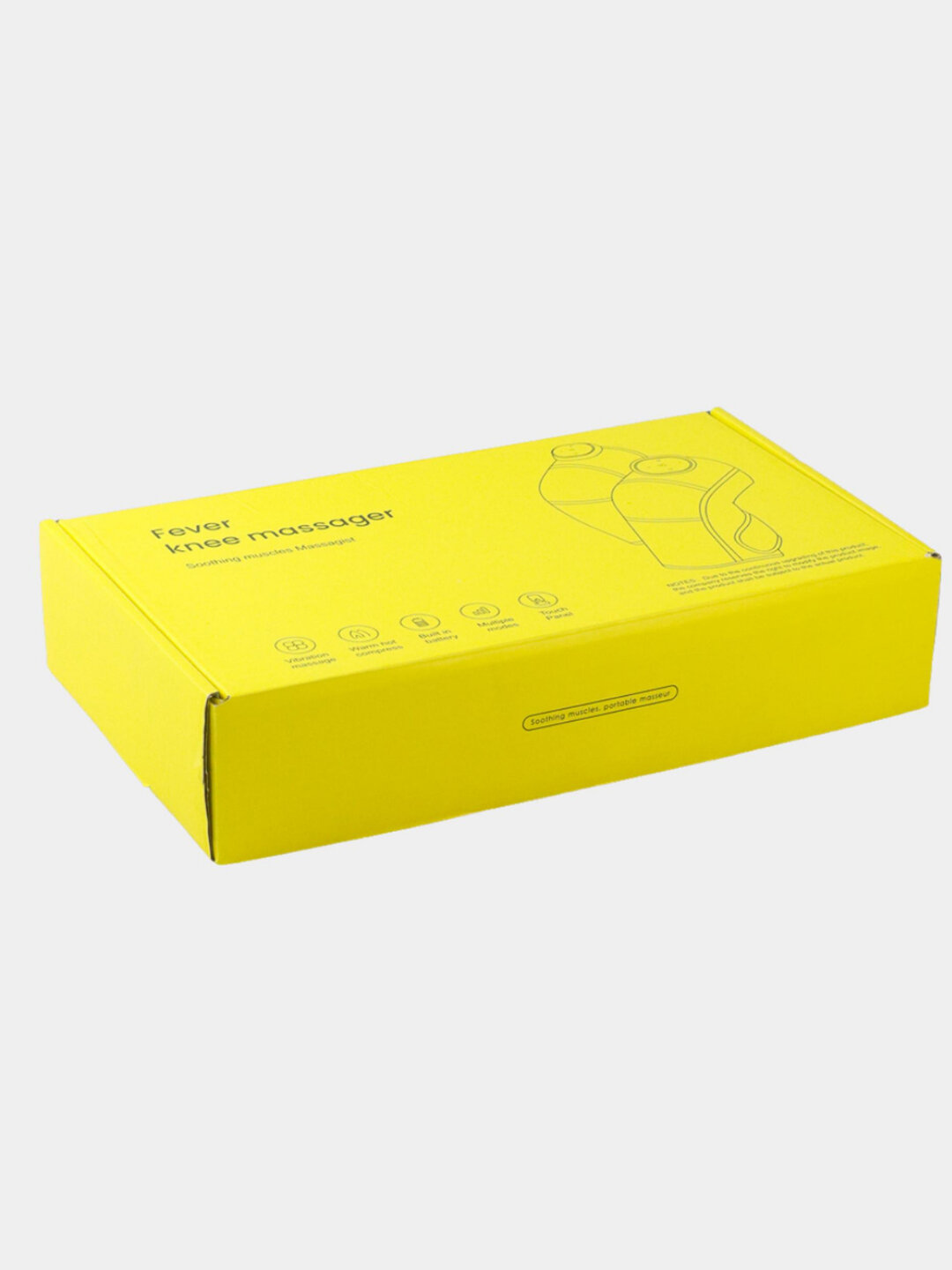 Физиотерапевтичский электрический массажер для суставов с подогревом колено, локоть, плечо