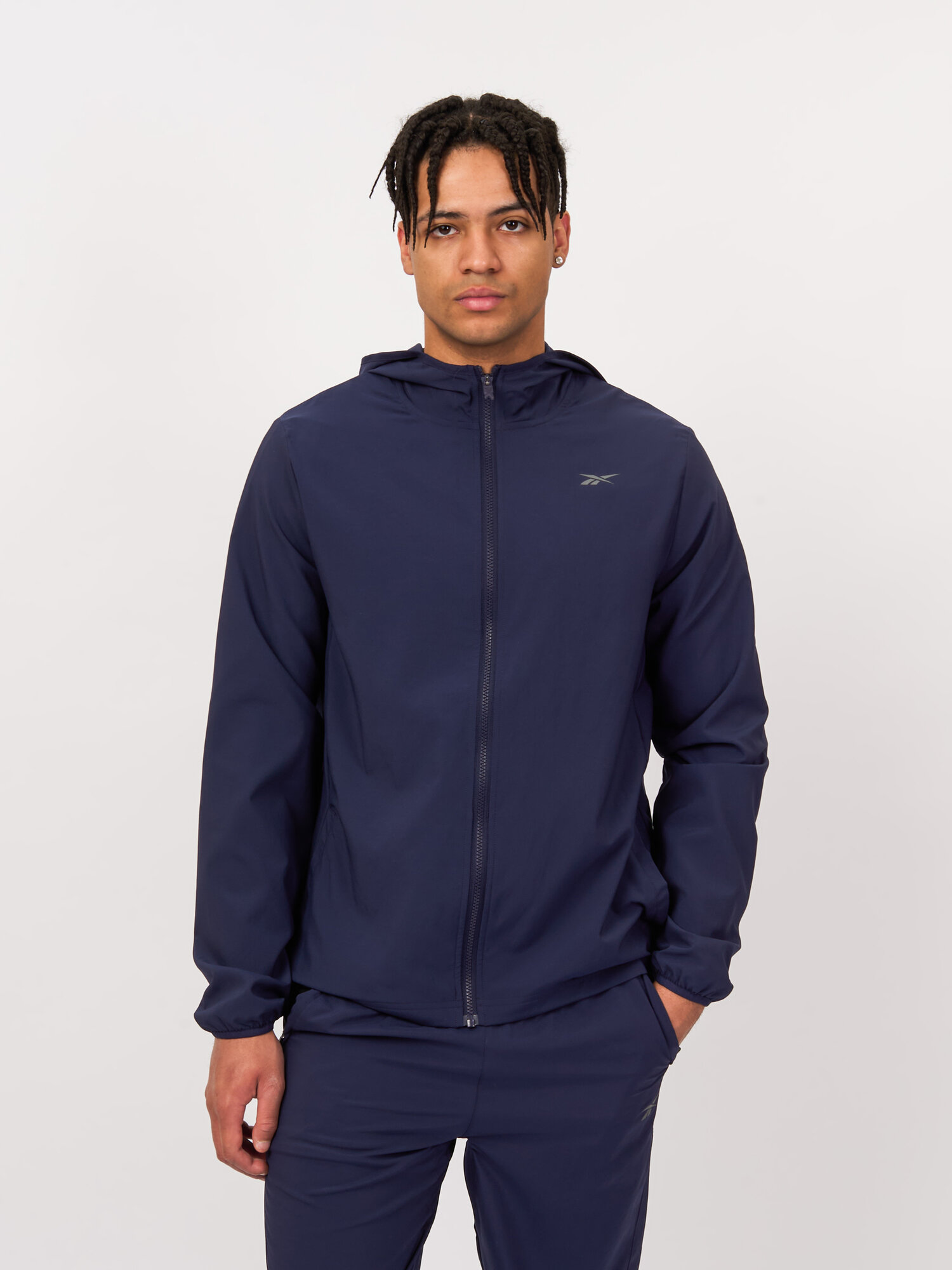 Ветровка Reebok Identity Train, размер XL INT, синий — фото 1