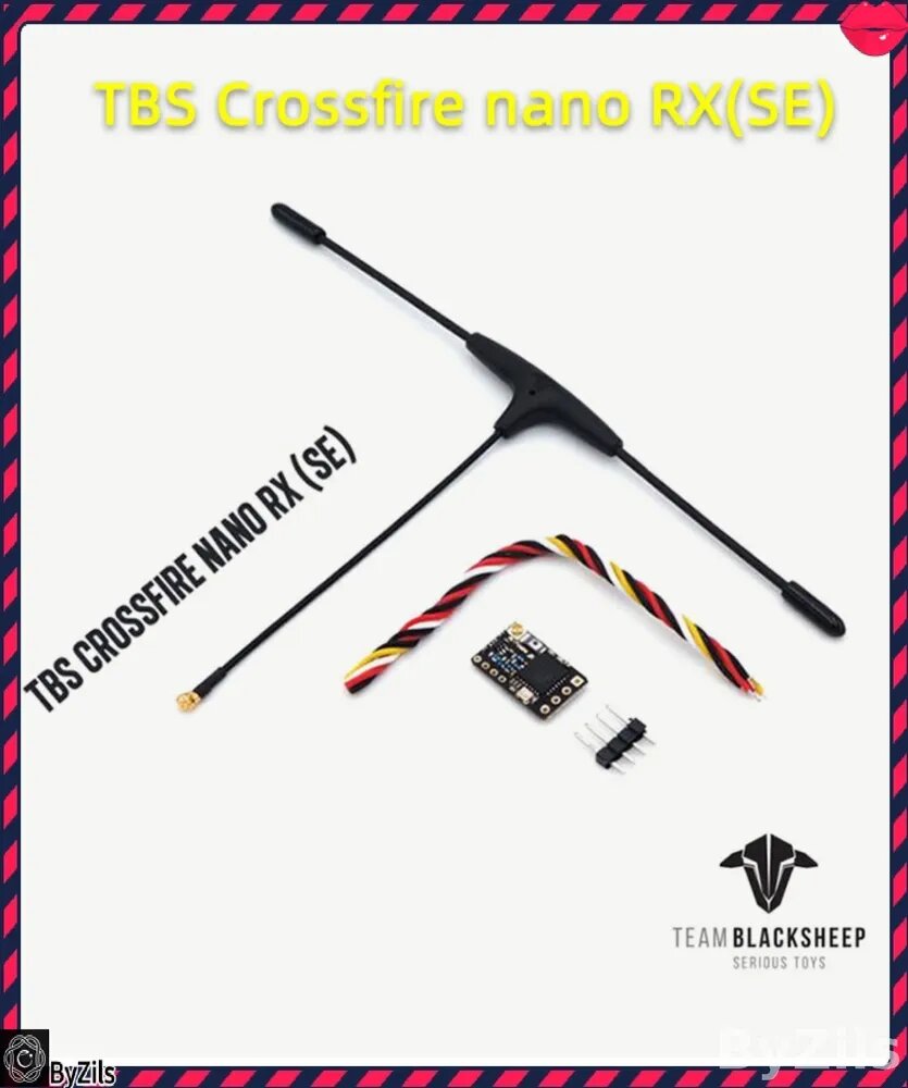 TBS 915 MHz CROSSFIRE NANO RX SE Приемник, с TX антенна. Радиоприемник для FPV дронов