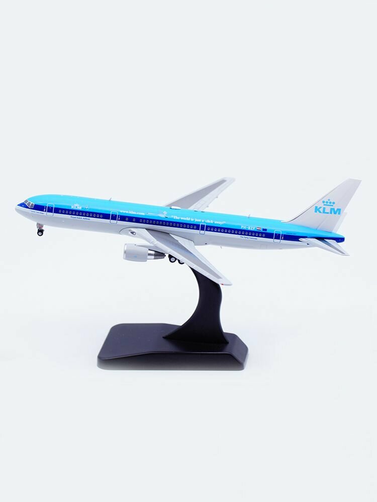 JC Wings 1/400 KLM B767-300ER PH-BZF Металлическая модель самолета
