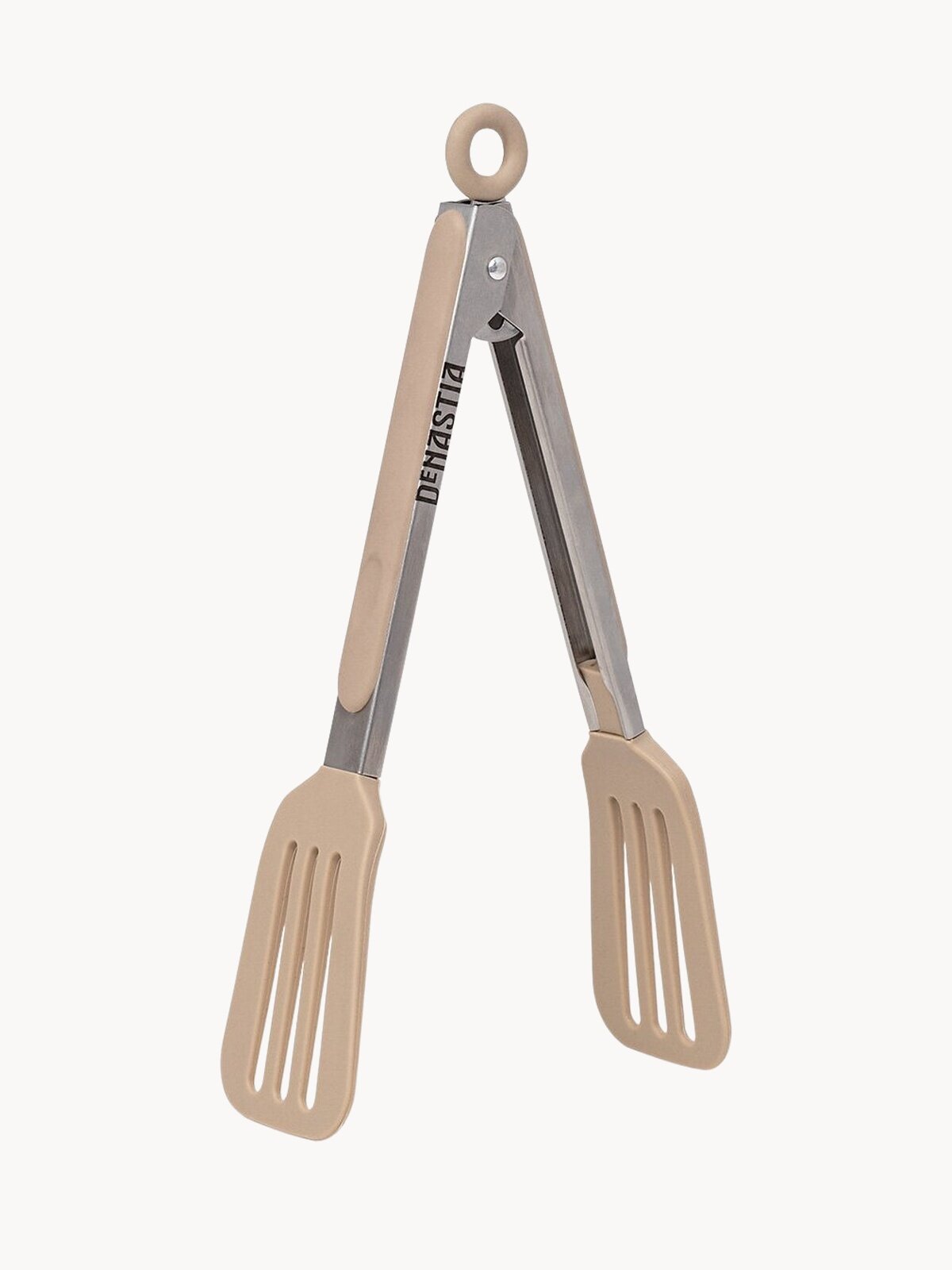Щипцы кухонные универсальные 26,5x5,5см, цвет бежевый/серый A000020
