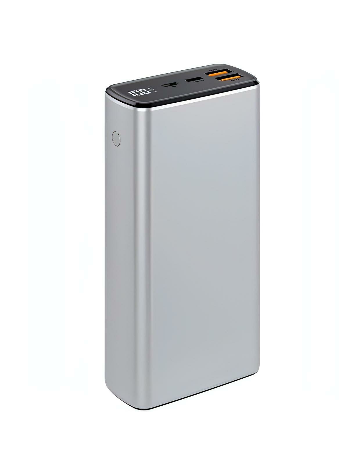 Внешний аккумулятор TFN Steel LCD PD 30000 мАч grey (TFN-PB-276-GR)