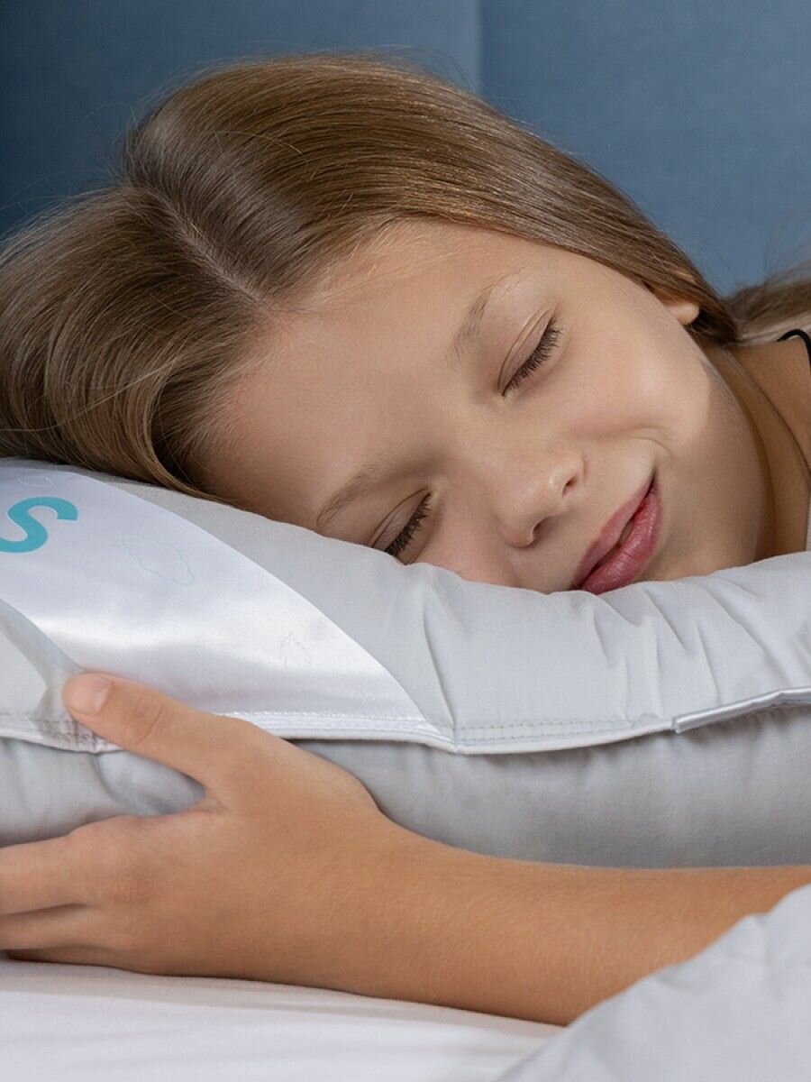 Подушка Askona Kids (Аскона) Nils (Нильс) 40x60, детская, искусственный лебяжий пух — фото 1