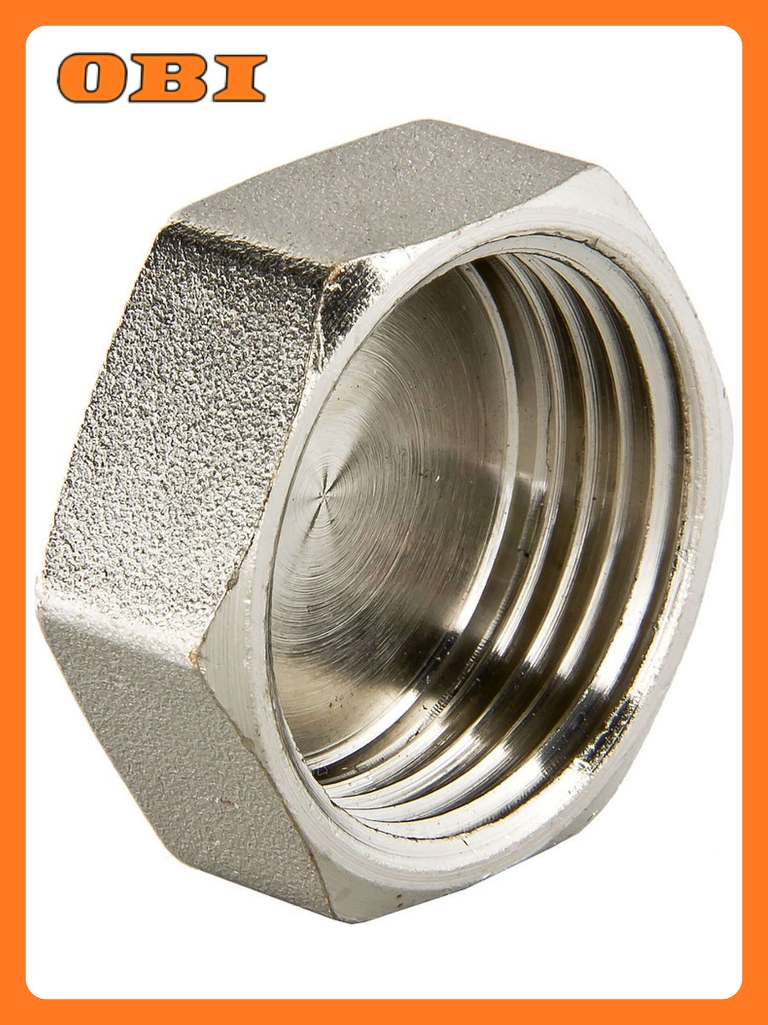 Заглушка латунь никелированная VALTEC 1