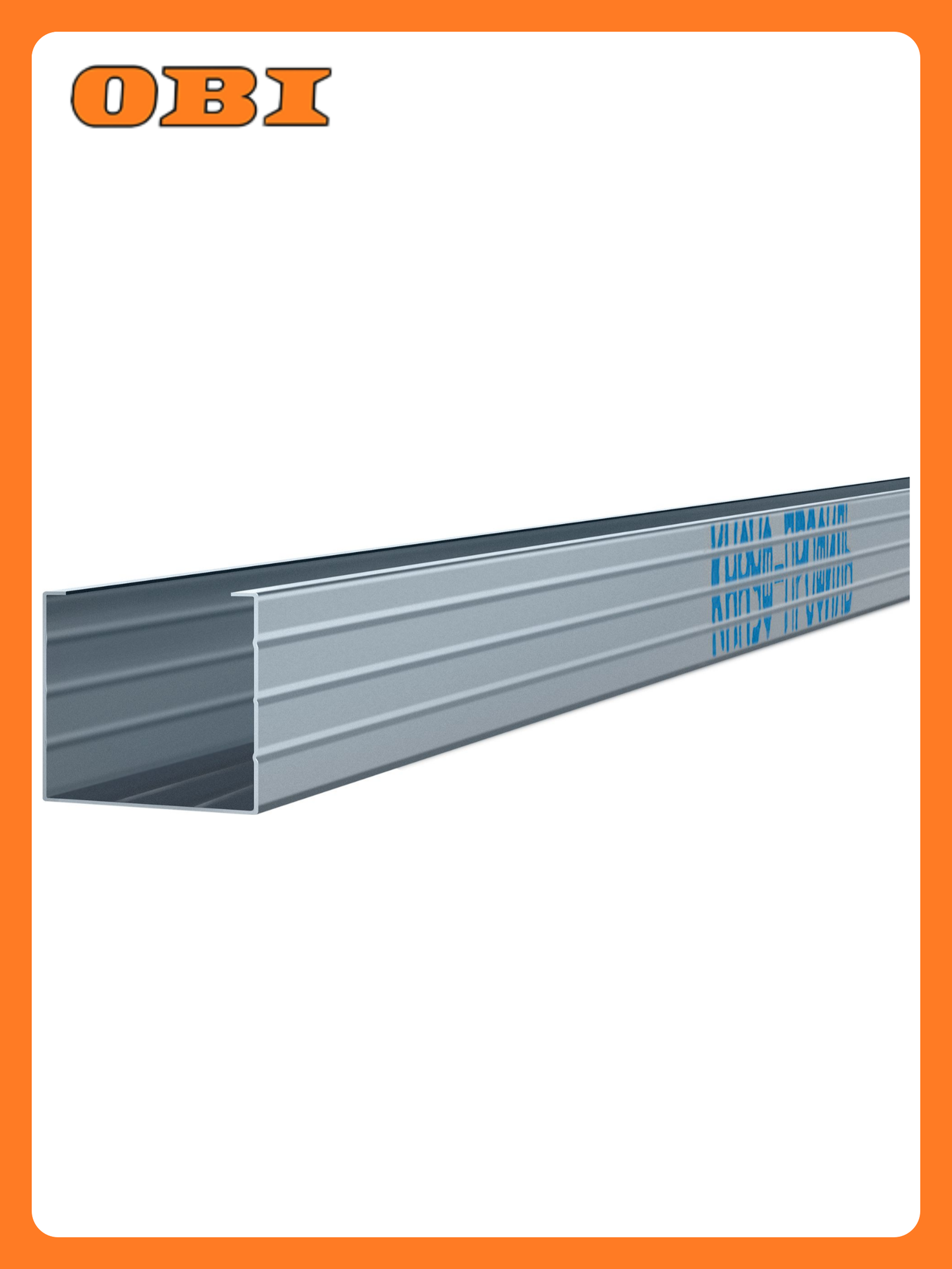 Профиль стоечный Knauf ПС-2 оцинкованная сталь 50x50мм 3м