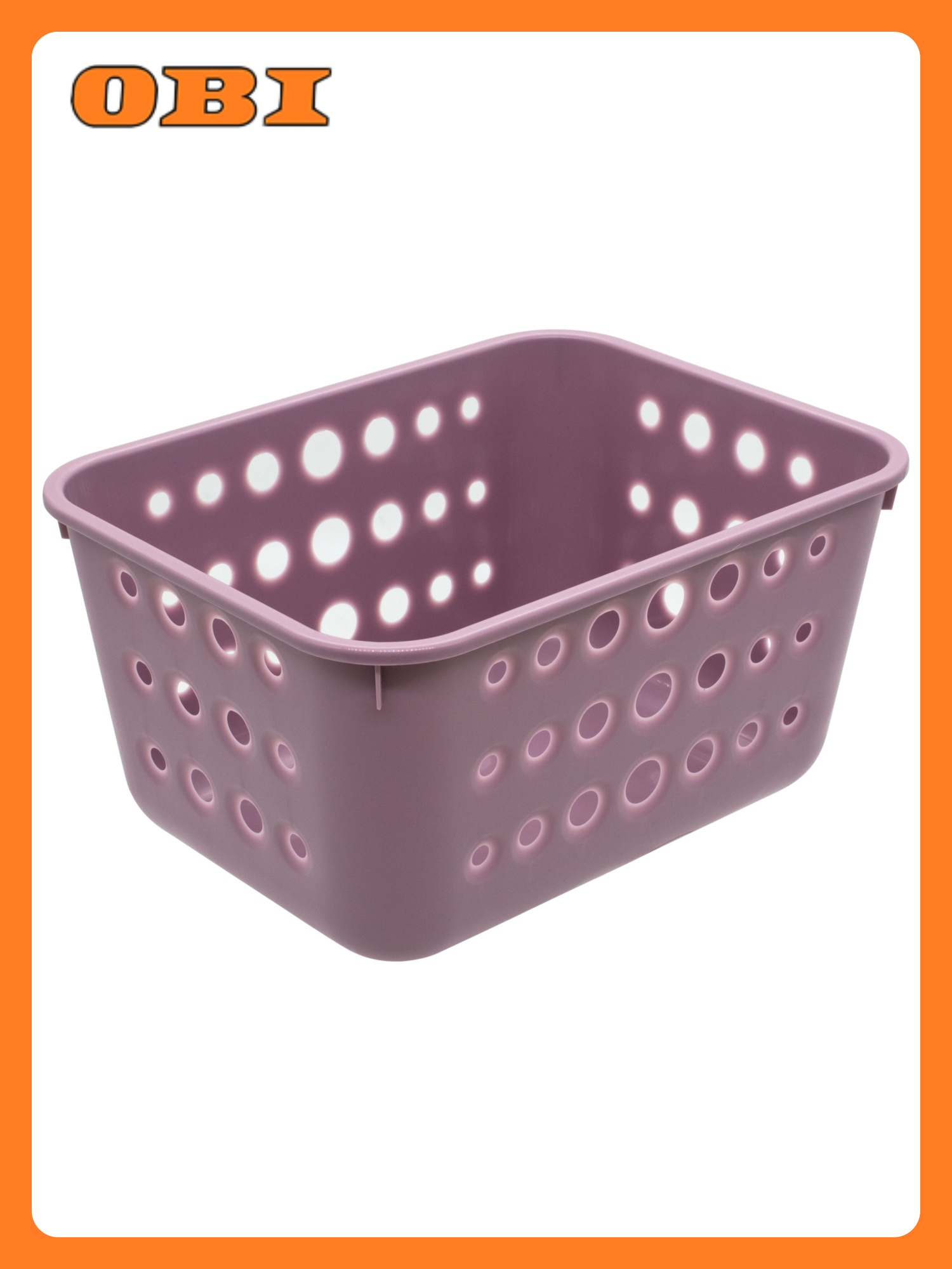 Корзинка BEROSSI Donna M сиреневый 230x174x120 мм