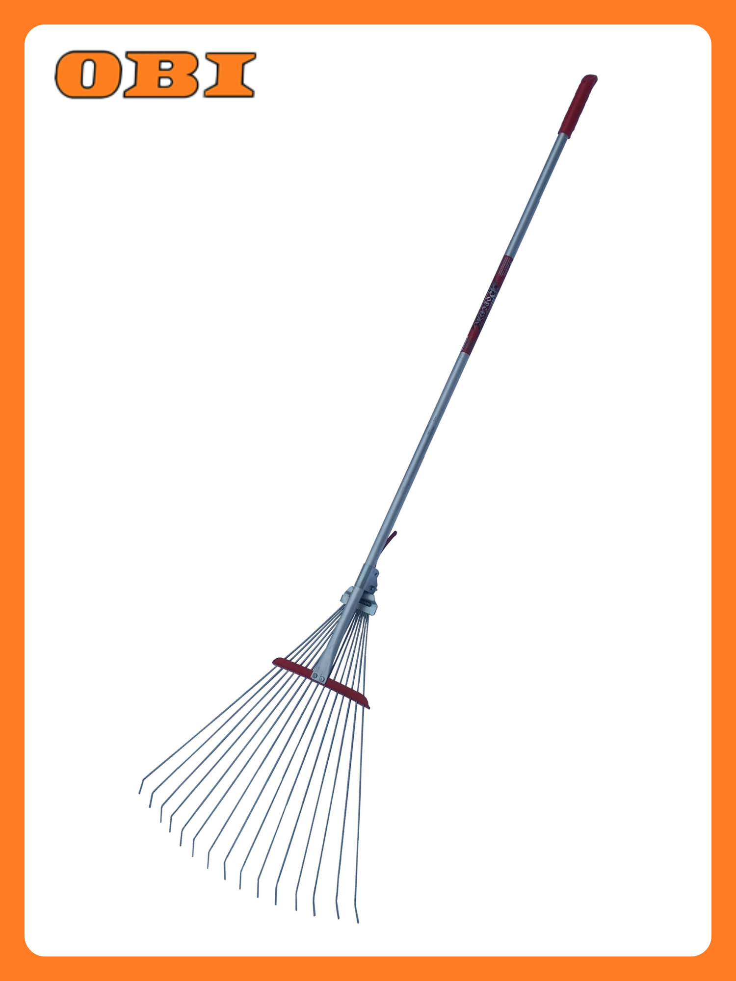 Грабли Инструм-Агро Форсаж 012509 веерные с черенком 55 см 15 зубцов