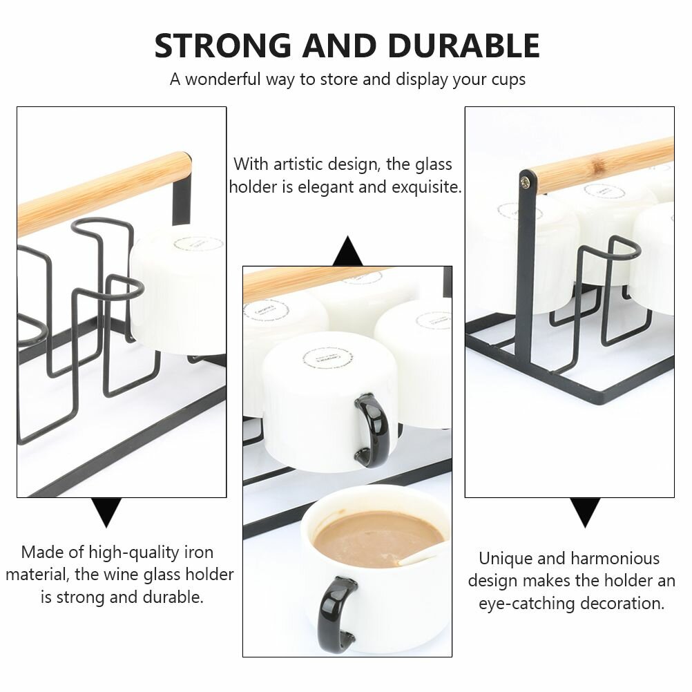 Подносы И Подставки Xiaomi Креативная конструкция для чашек, harmonicheskij dizajn podstavki, габариты 24.5x14.5 см, odinakovyj variant