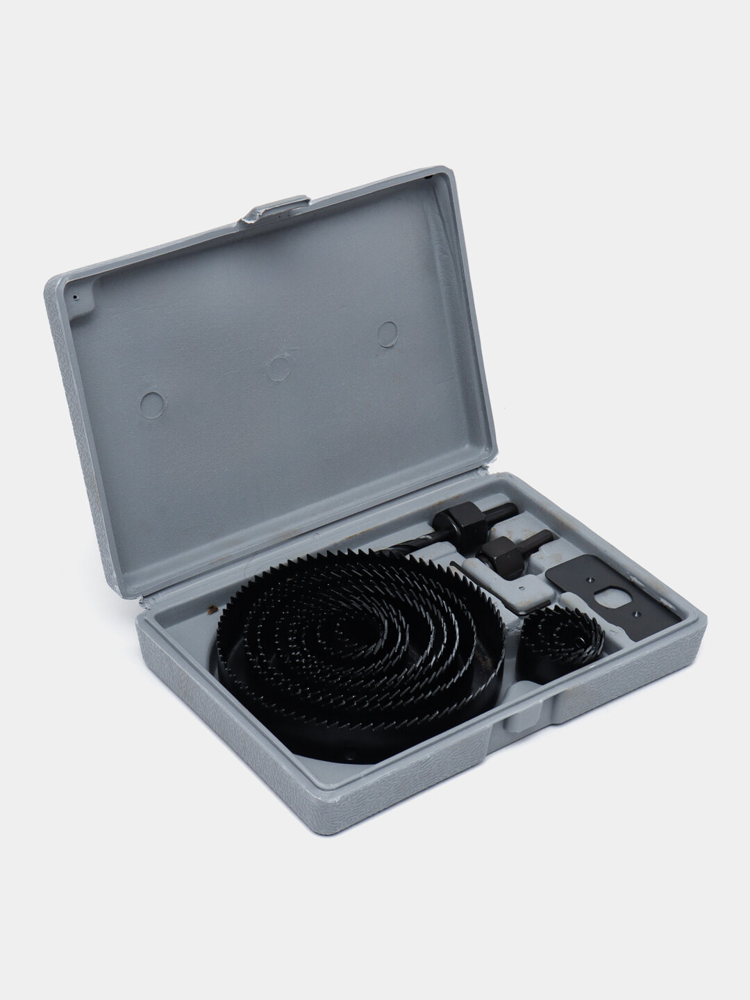 Набор коронок по дереву, 16 предметов, 19-127 мм, 19, 22, 29, 32, 38, 44, 51, 64, 76, 89, 102, 127, мм