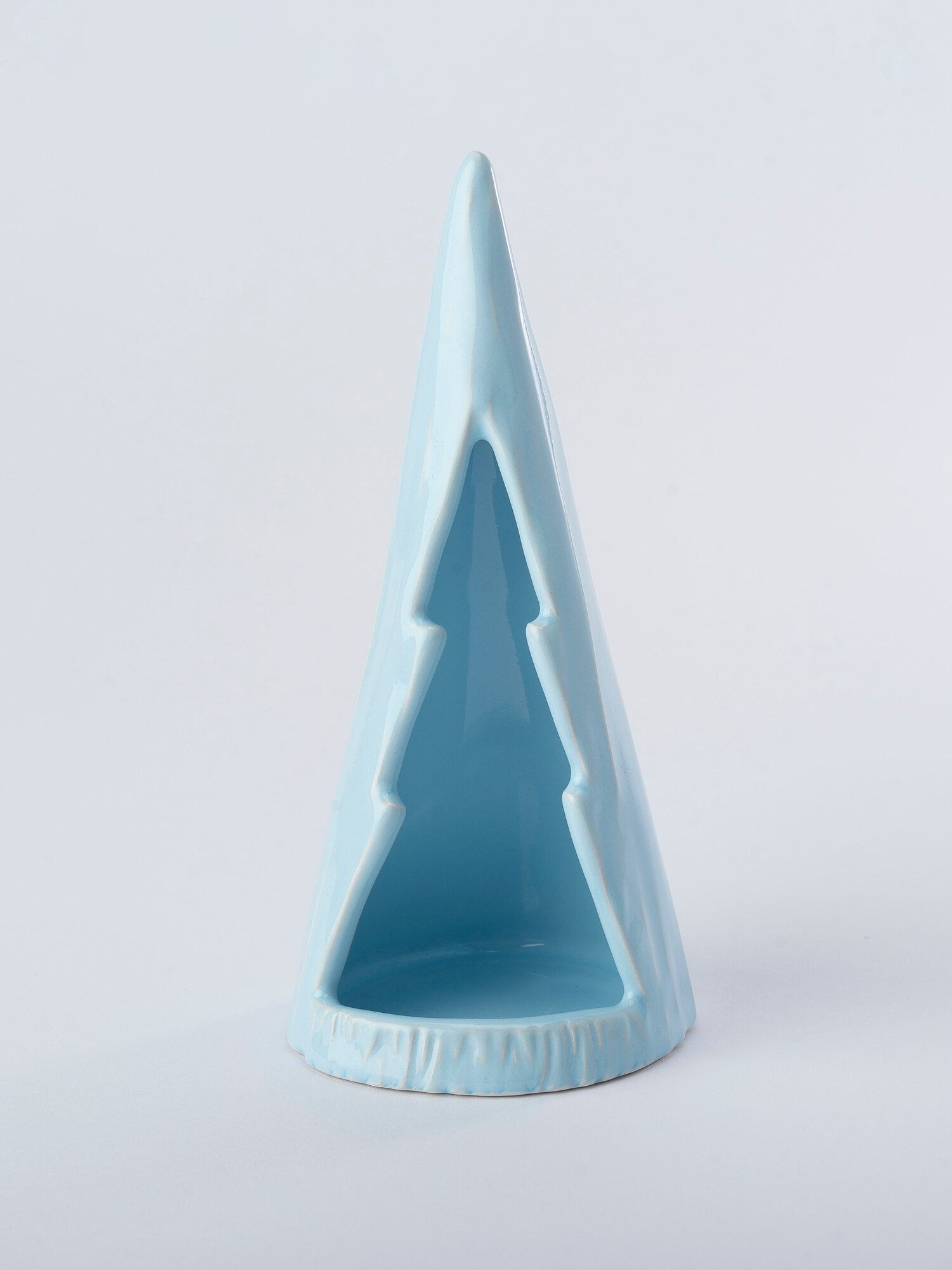 Подсвечник "Pine" (Голубой)