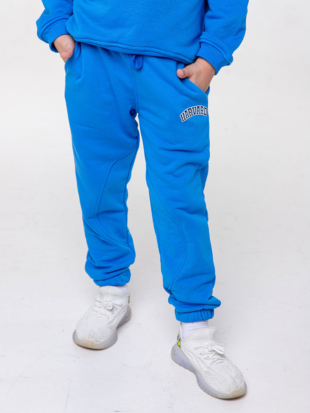 Брюки neo, размер 110, голубой — фото 1