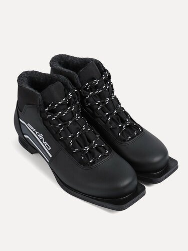 Изображение товара Ботинки лыжные SkiingIK1 NN75 черный (лого серый) 75 р.39 10964268