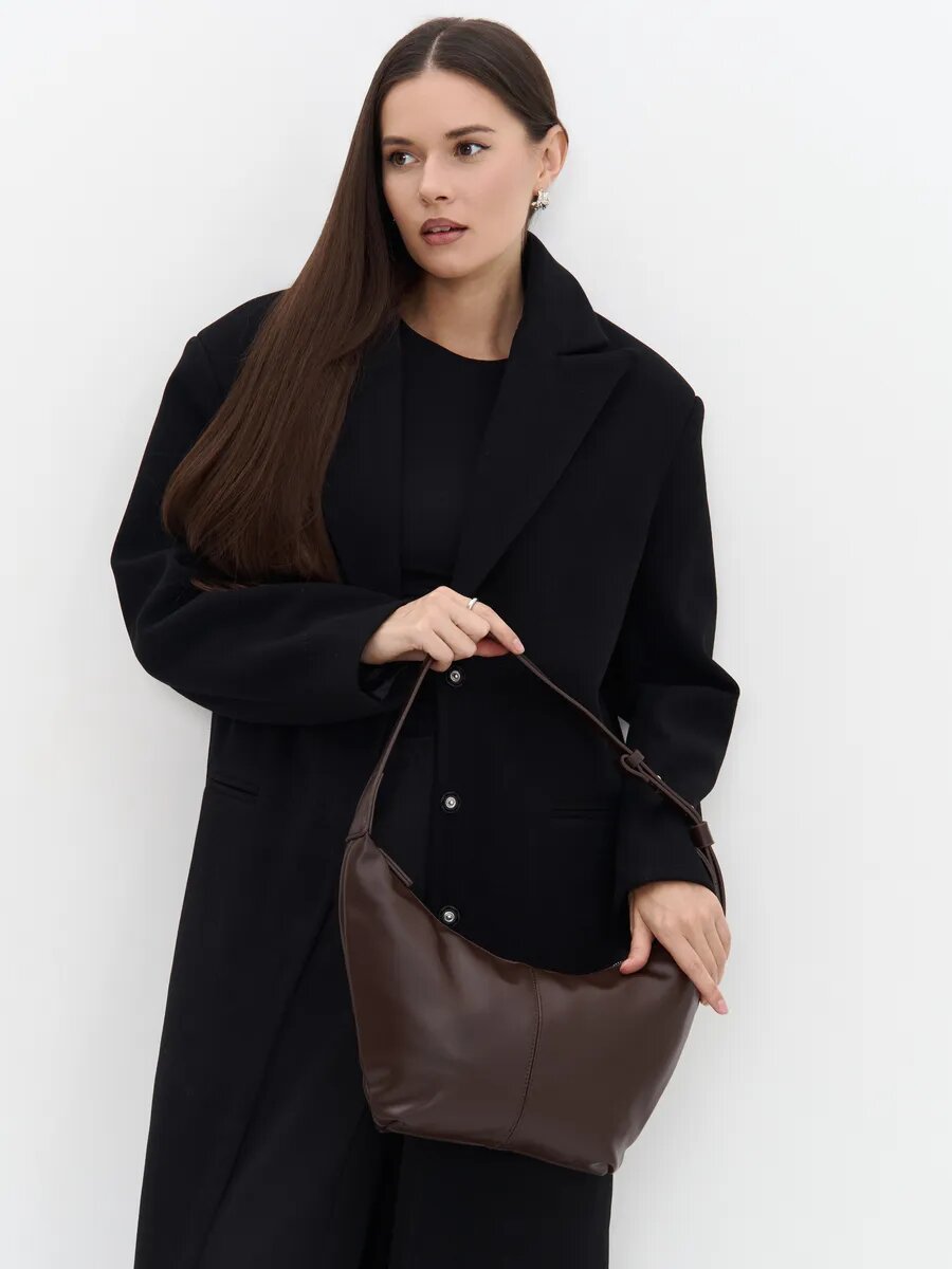 Сумка кросс-боди OSA MINUA, темно-коричневый — фото 1