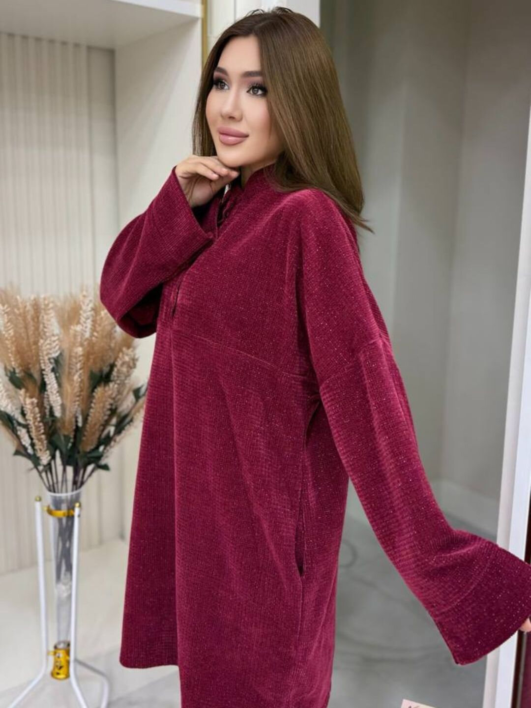 Комплект одежды , размер М, красный — фото 1