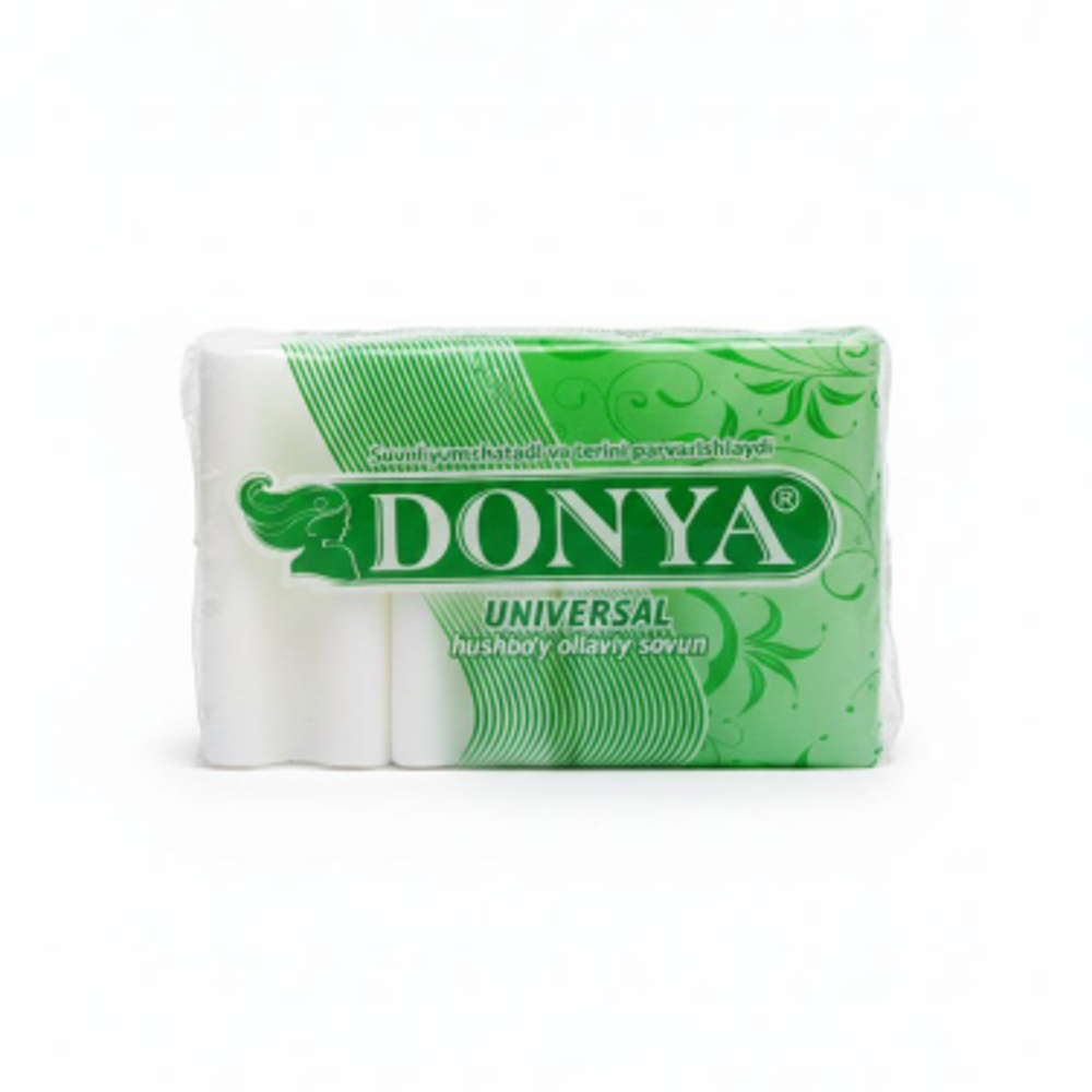 DONYA Хозяйственное мыло, отбеливающее, против пятен, для стирки, универсальное, 4 шт.