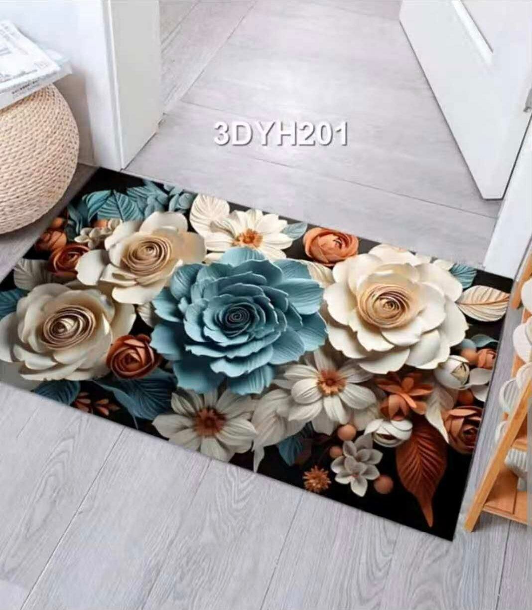 Коврик для ванной 60×90 см — противоскользящая основа, комфорт и безопасность