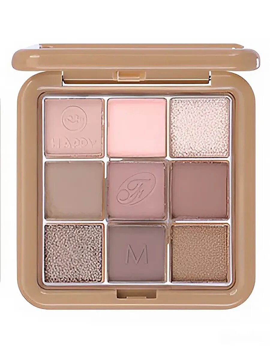 Тени для век 9 цветов "VARIETY MAKEUP" №02