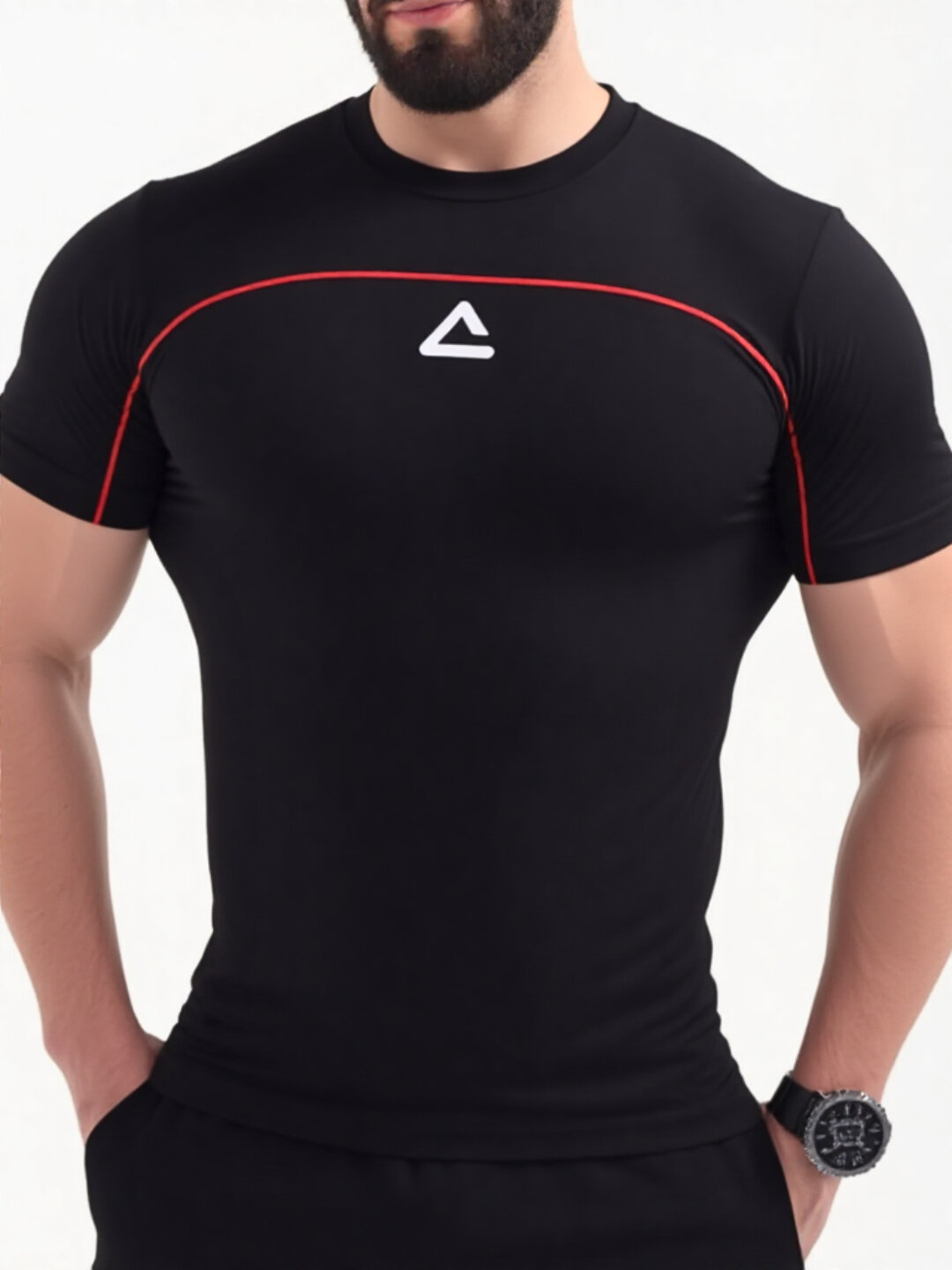 Футболка спортивная для кормящих мам 48