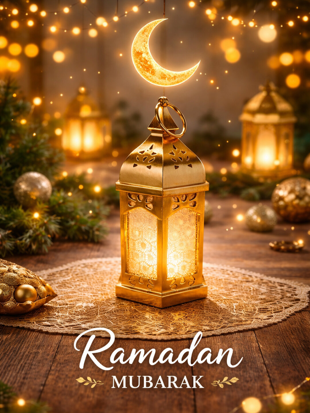 Украшения для Рамадана – декоративные фонари