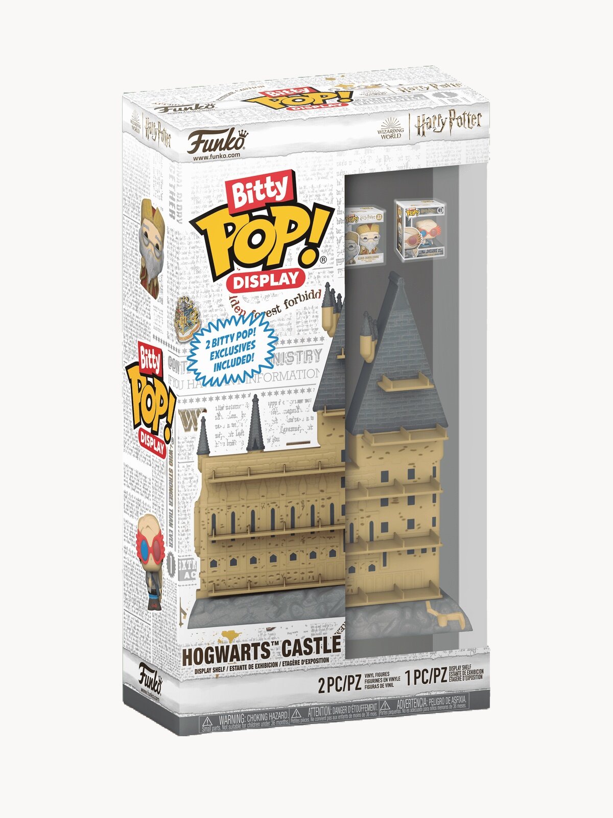 Фигурка Funko POP! Bitty Display Harry Potter - Hogwarts Castle 81294 Замок Хогвартс, 2 шт