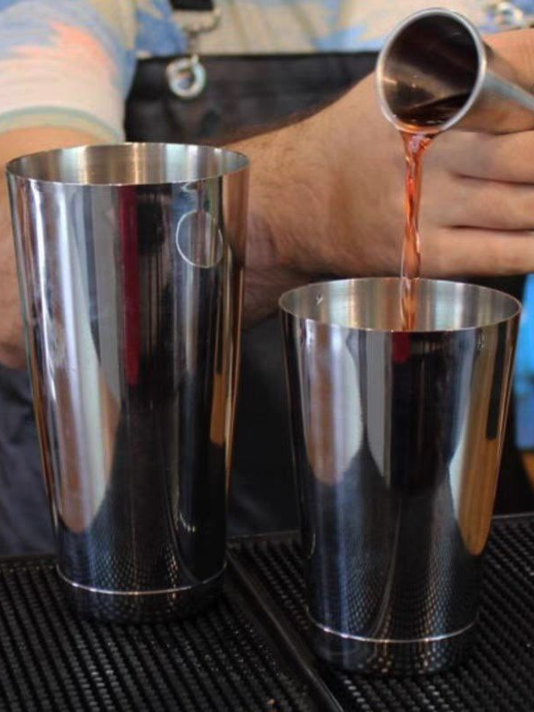 Шейкер Cocktail Master «Бостон», профессиональный, 800/600мл — фото 1