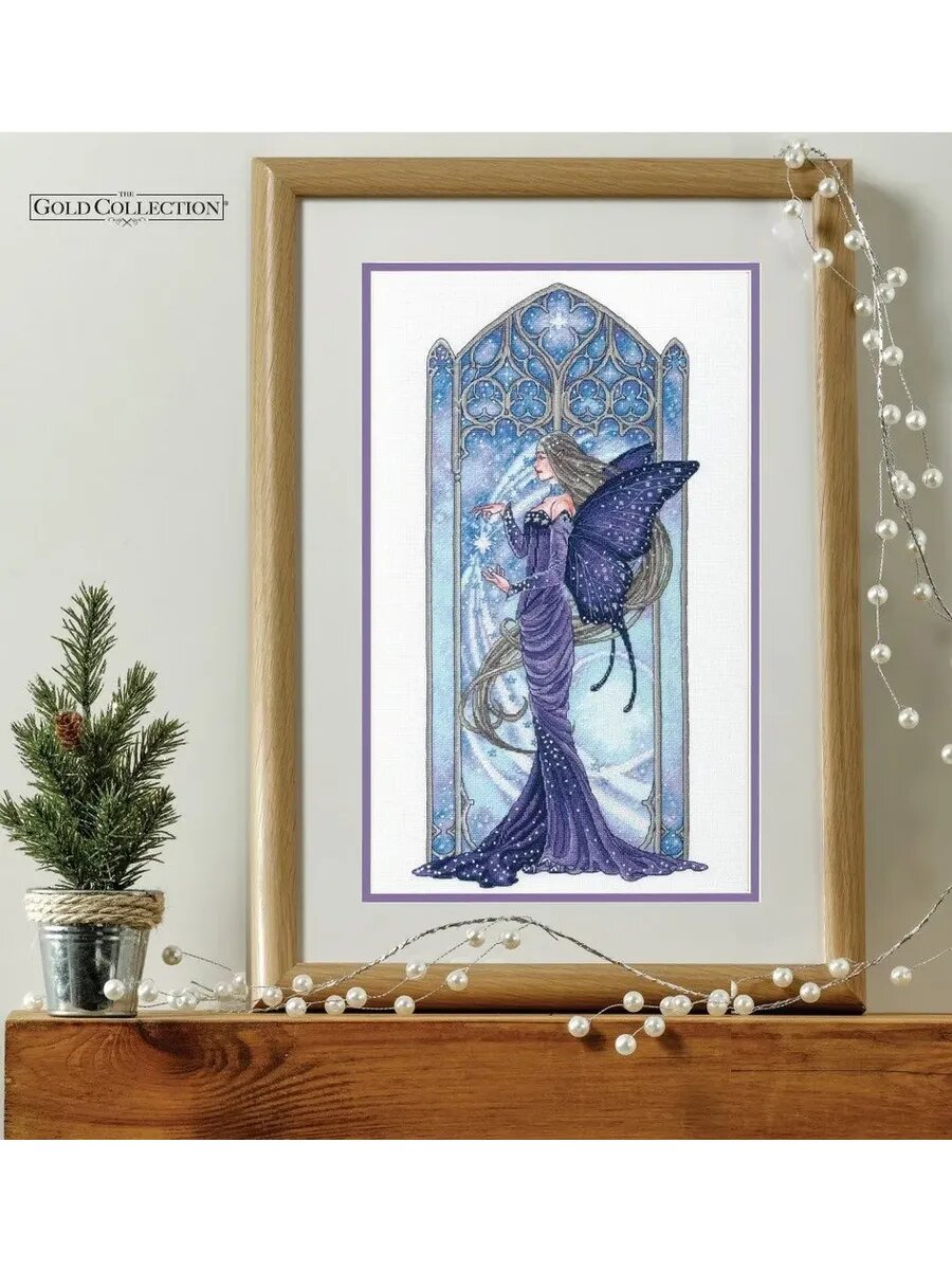 Набор для вышивания крестом Dimensions Зимняя фея