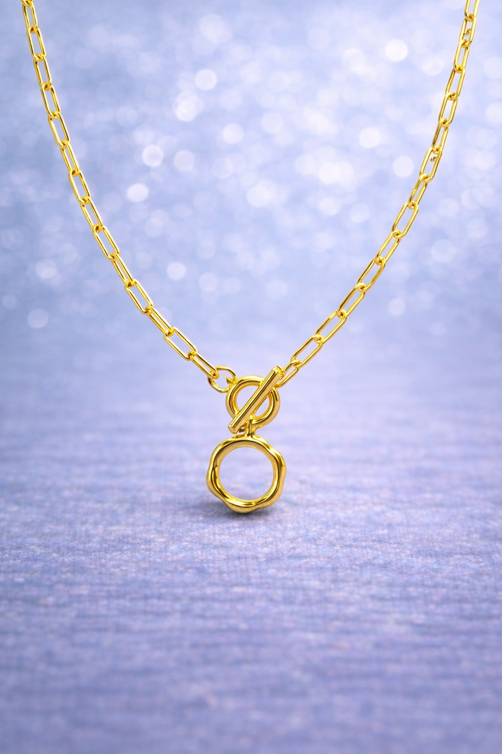 Цепь, 1 шт., длина 40 см, золотистый — фото 1