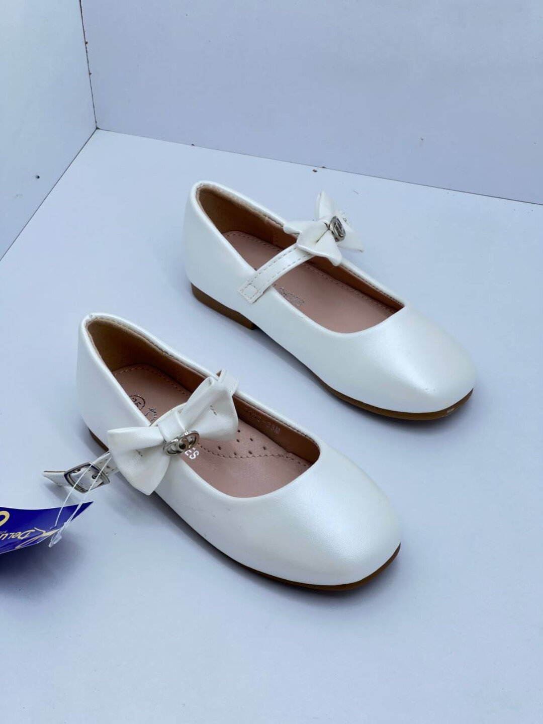 Балетки  Балетки, размер 31, , серый — фото 1