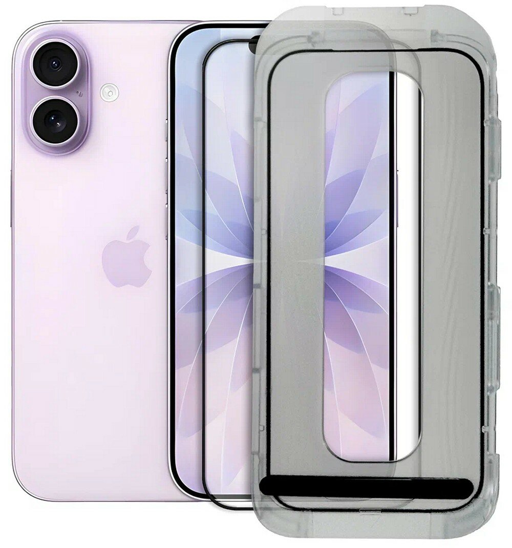 Защитное стекло Magssory GLS036 для iPhone 17 (антибликовое (AR), с аппликатором для установки)