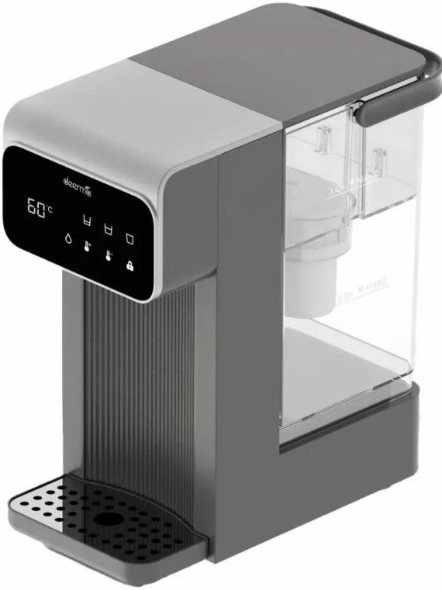 Термопот Deerma DEM-SH37W, выбор температуры нагрева, 2200Вт, 3л, серый