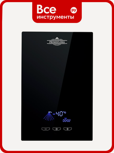 Изображение товара Электрический проточный нагреватель Primoclima vita 8.5 квт, черный PC VITA 8.5 (B)