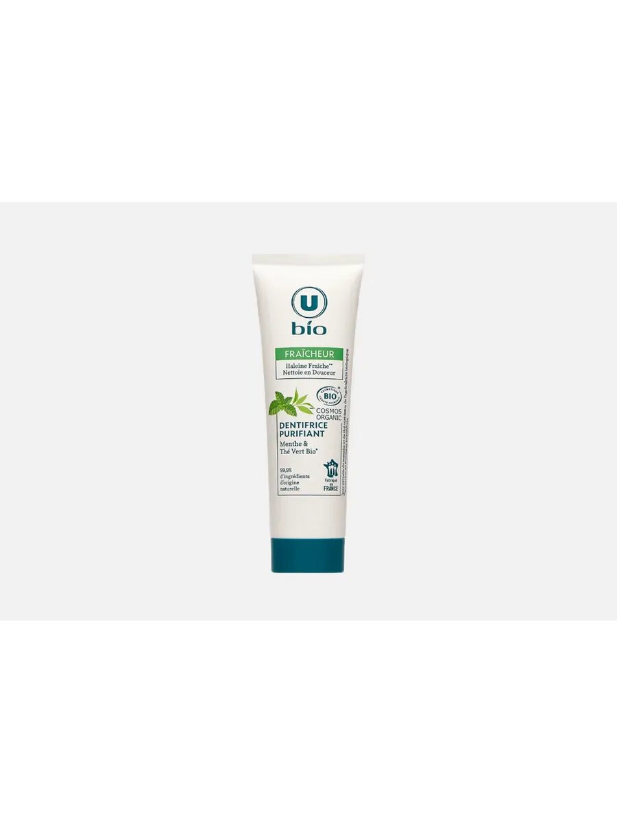 By U BIO Dentifrice purifiant зубная паста 75мл