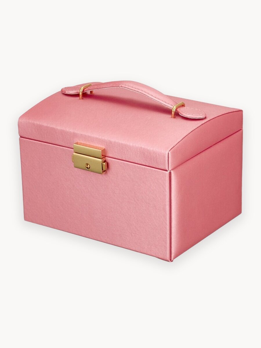 Шкатулка для украшений Агата, розовый