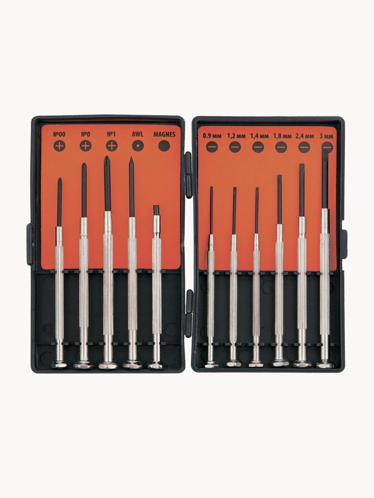 Набор отверток для точной механики, 11 шт, Sparta