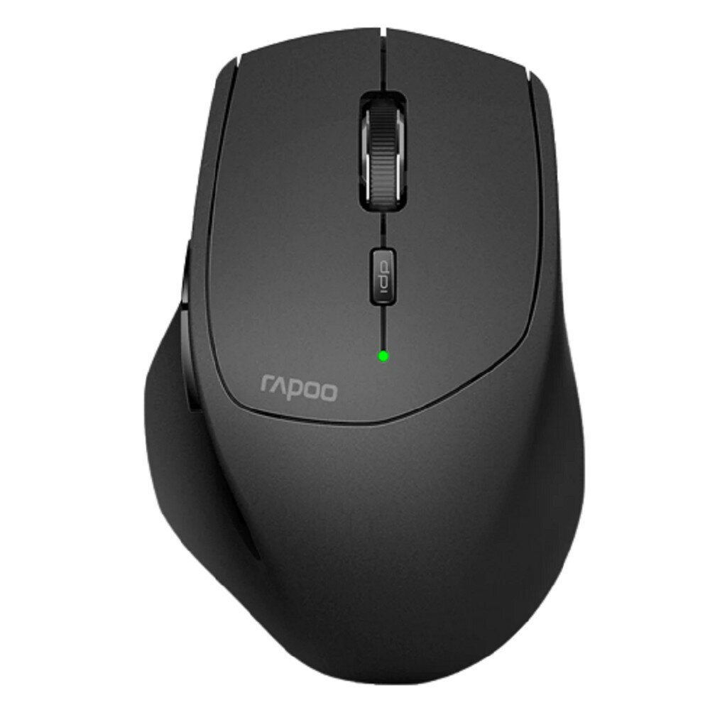 Rapoo Мышь MT550 черный оптическая 1600dpi беспроводная BT Radio USB 17745